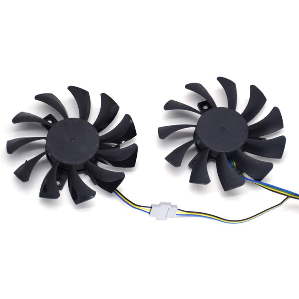 inRobert 75mm GA81S2U Dual Cooler Fan Video Card Fan Replacement for ZOTAC Graphics Card