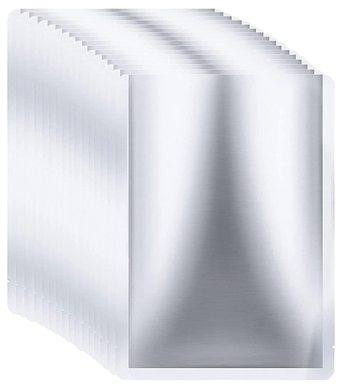 100 Pieces 1 Gallon Mylar Bags 10 x 14 Inch, 5 Mil Mylar Bags for Food Storage Coffee Tea Beans Dry Food, Thick Sealable Mylar Bag