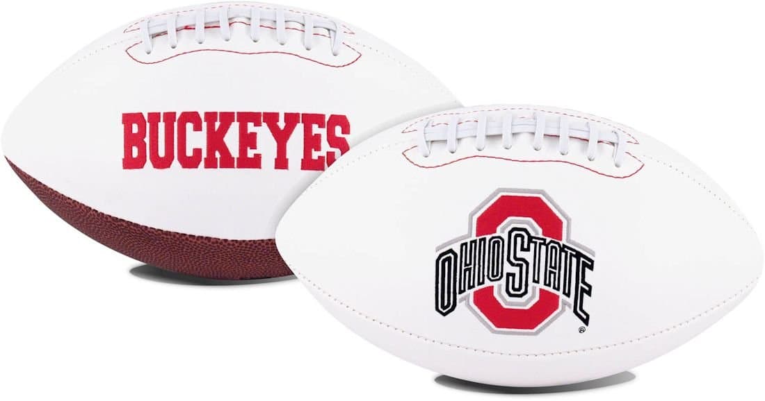 Ohio State Embroidered Foto Football