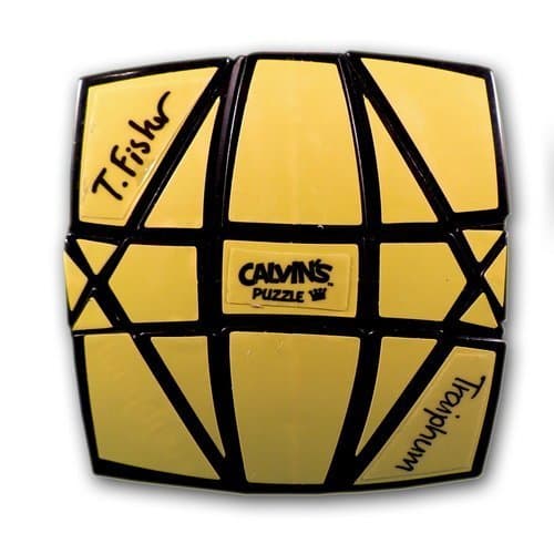 Hexaminx Black Calvins Puzzle Pillowed Cube Megaminx Mod Twisty Toy