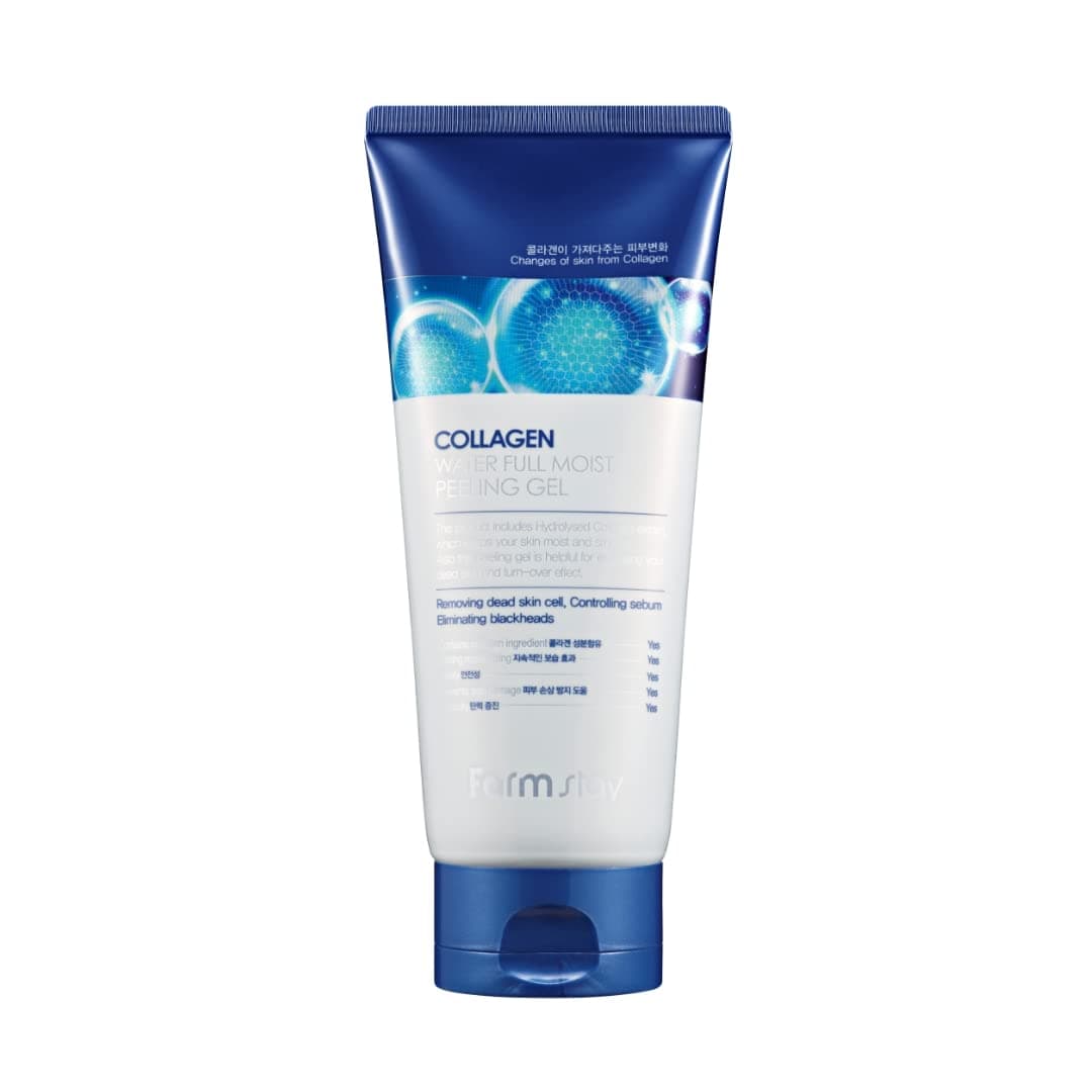 [FARM STAY] Collagen Water Full Moist Peeling Gel 180ml - BEST Korea Cosmetic