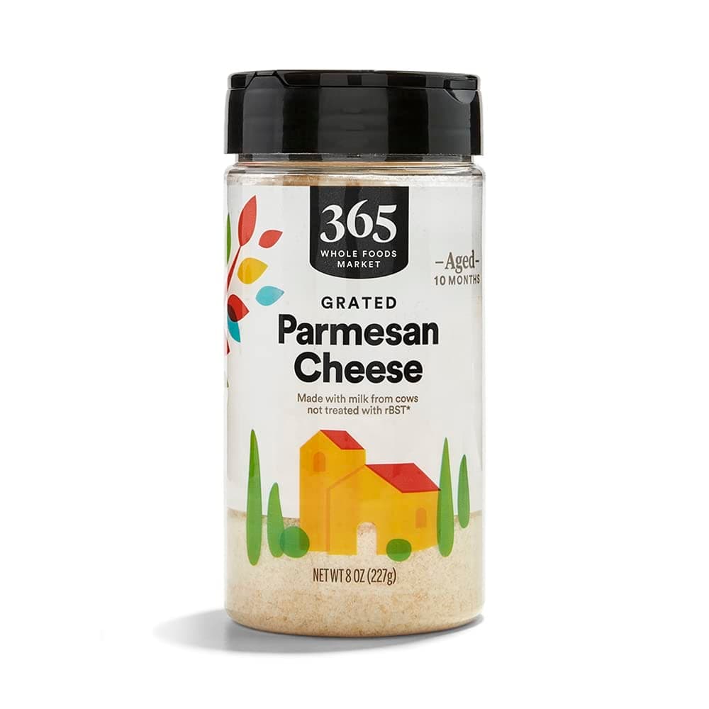 365 by Whole Foods Market, Grated Parmesan Cheese, 8 oz