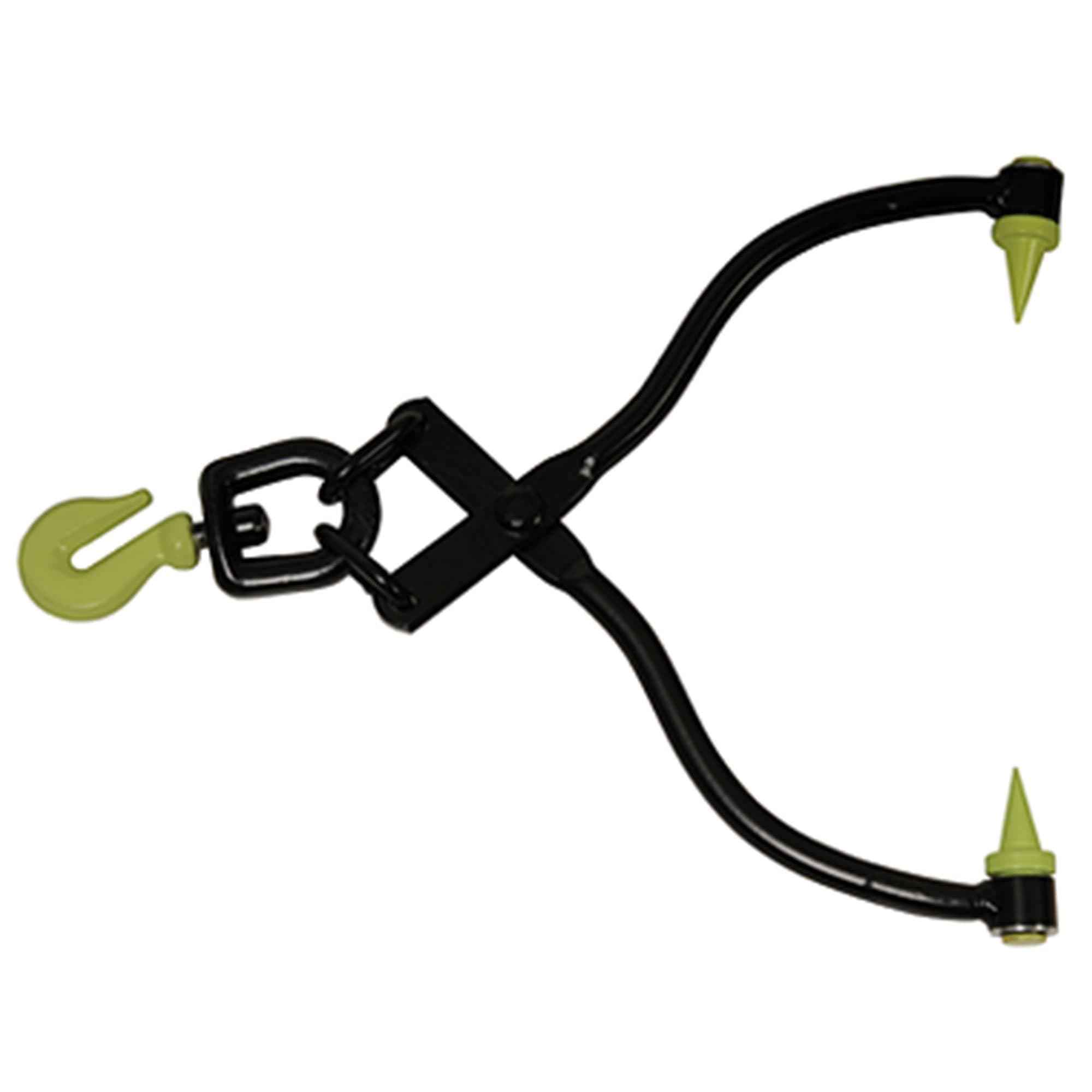 Timber TuffTMW-02SS 20 Inch Swivel Grab Skidding Tongs, Black