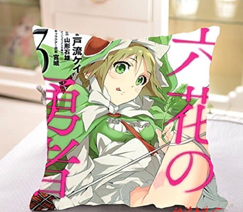 Pillow Case Cushion Cover For Anime Rokka no Yuusha Chamot F04-40B