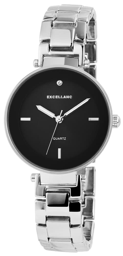 Exce Llanc Analog Clock Metal Diameter 32mm charcoal-180521000038