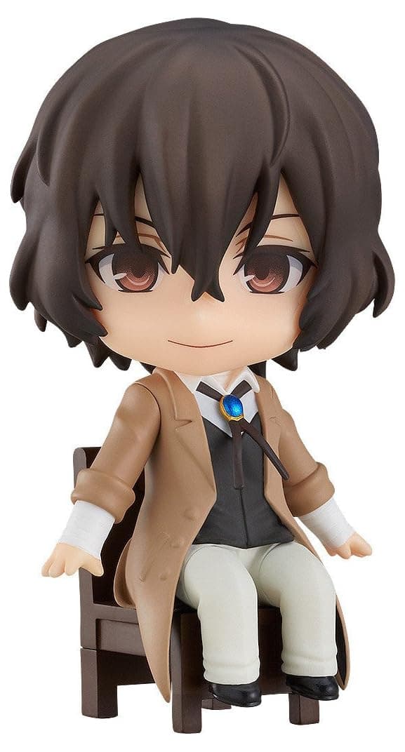 Orange Rouge Bungo Stray Dogs: Osamu Dazai Nendoroid Swacchao! Nendoroid Action Figure, Multicolor