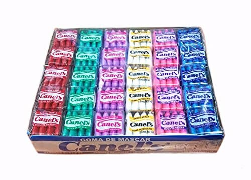 Canel's Goma De Mascar Chicles Mexican Chewing Gum 60 Pc Pack Sealed 4 Flavors