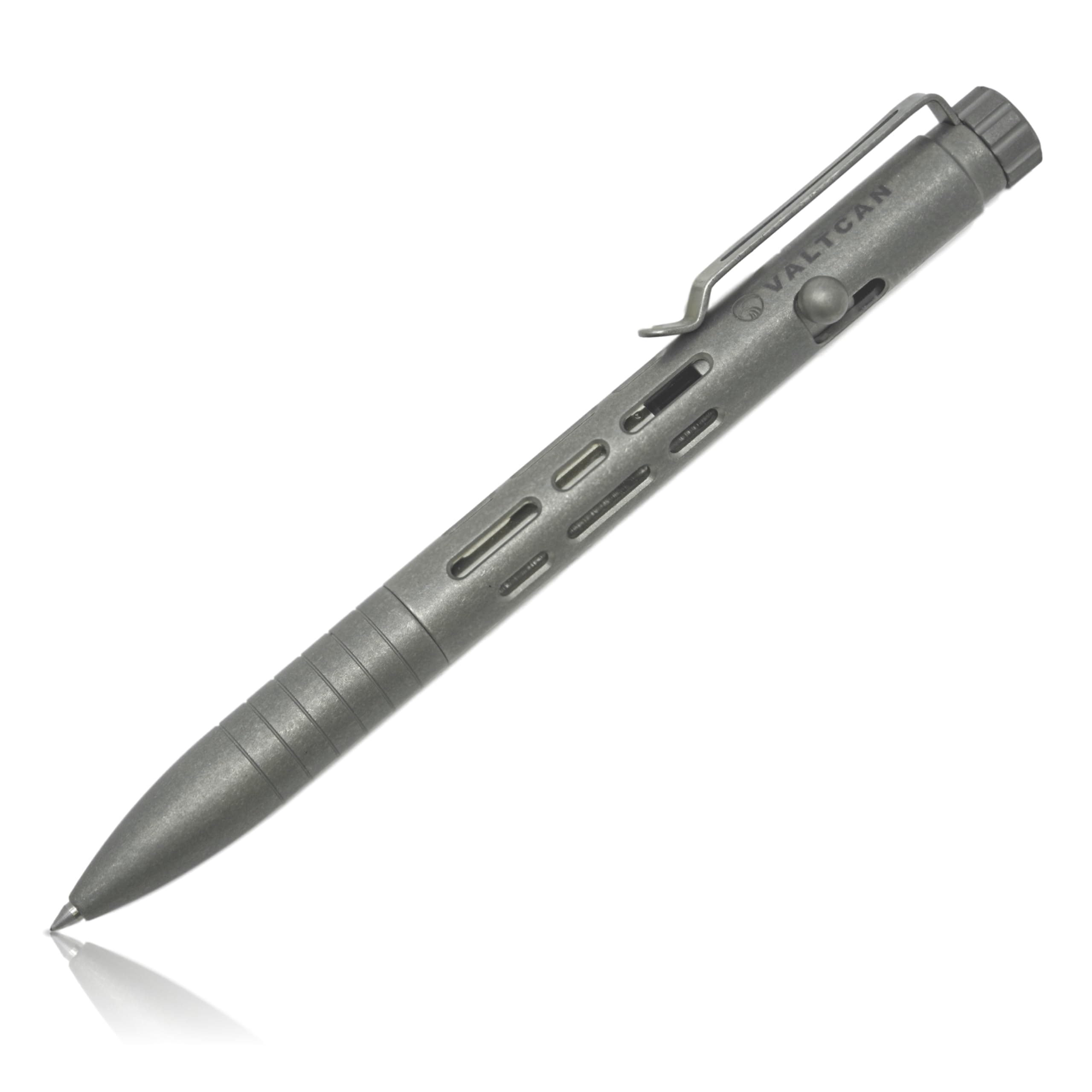 Valtcan Titanium Cyberpen Bolt Pen EDC Writer Gear Stonewash