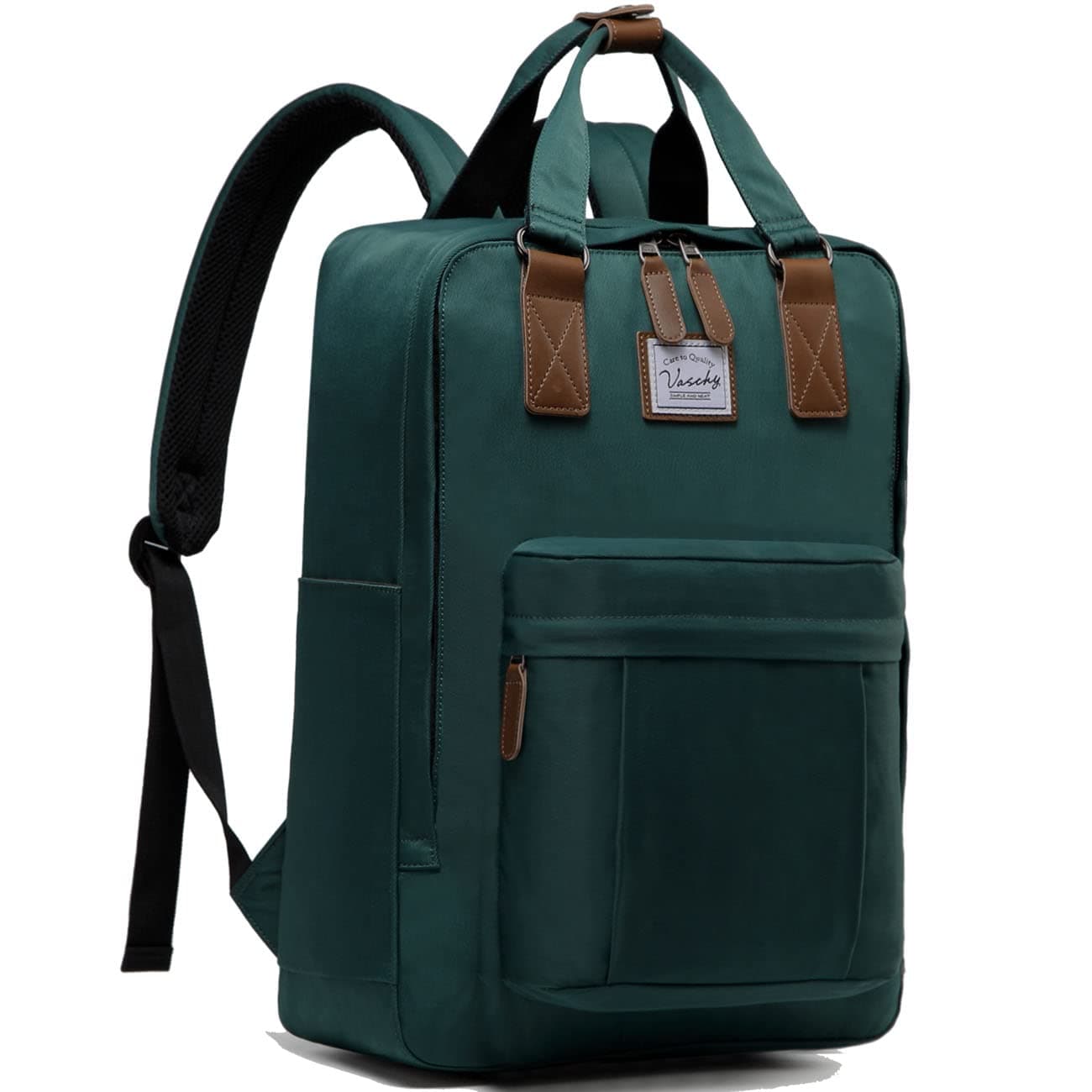 School Backpack for Women Men, Travel Backpack Water Resistant College High School Computer Bag Student Bookbag,Green