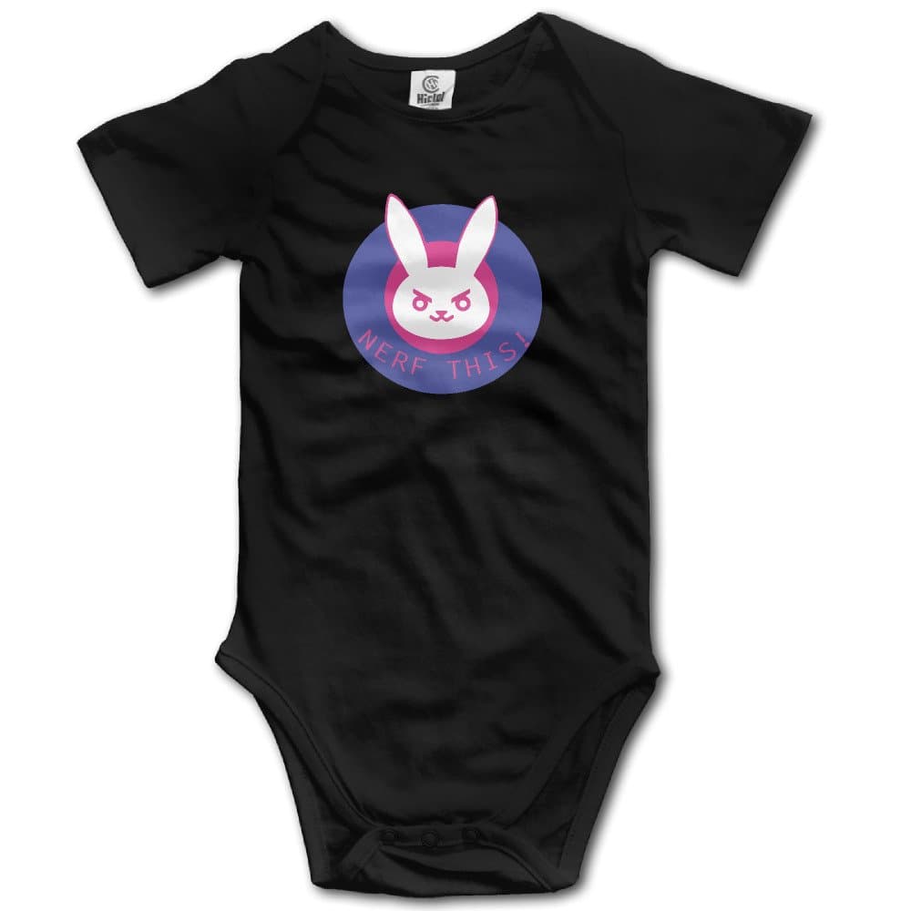 D.va Overwatch Nerf This Baby Onesie Cute Baby Clothes