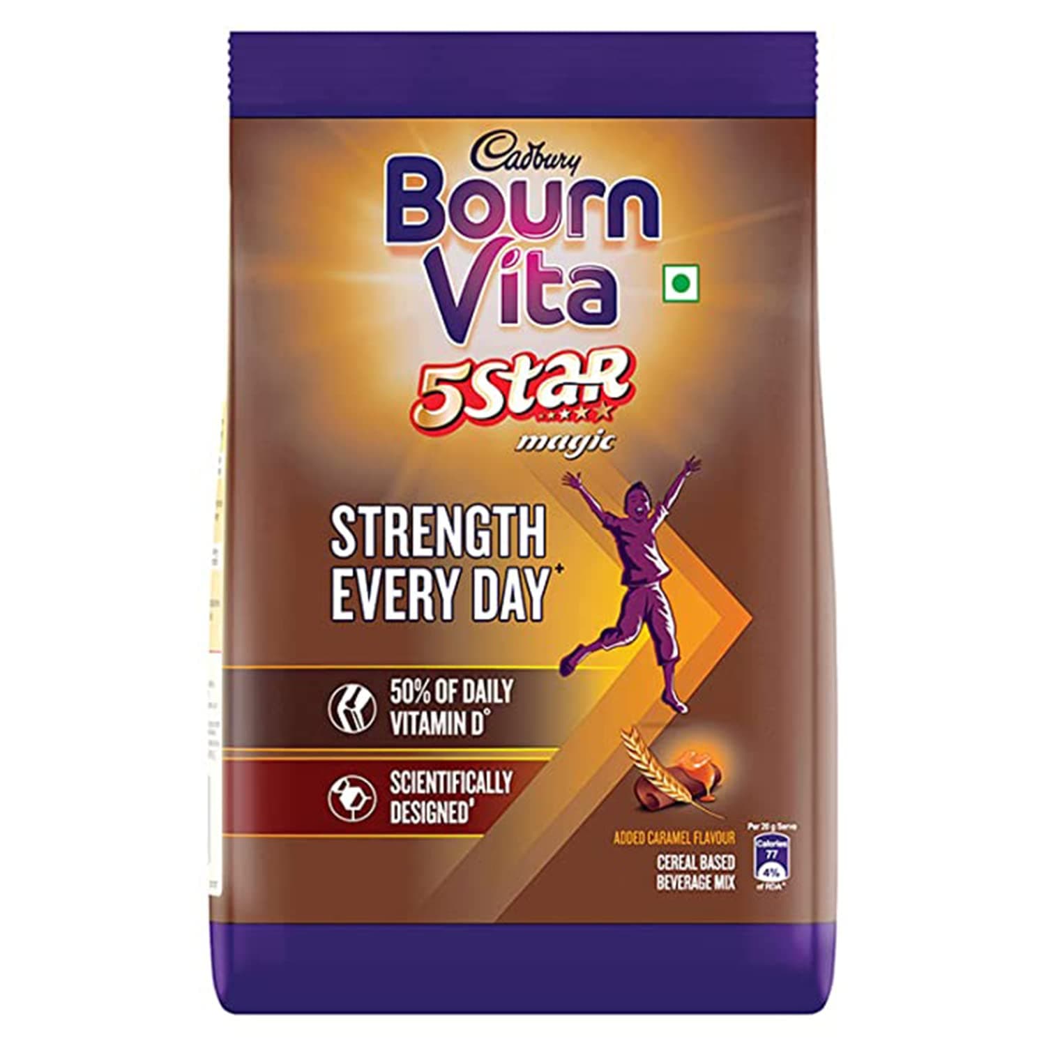 Bournvita Five Star Magic Chocolate Drink Pouch - 500 g