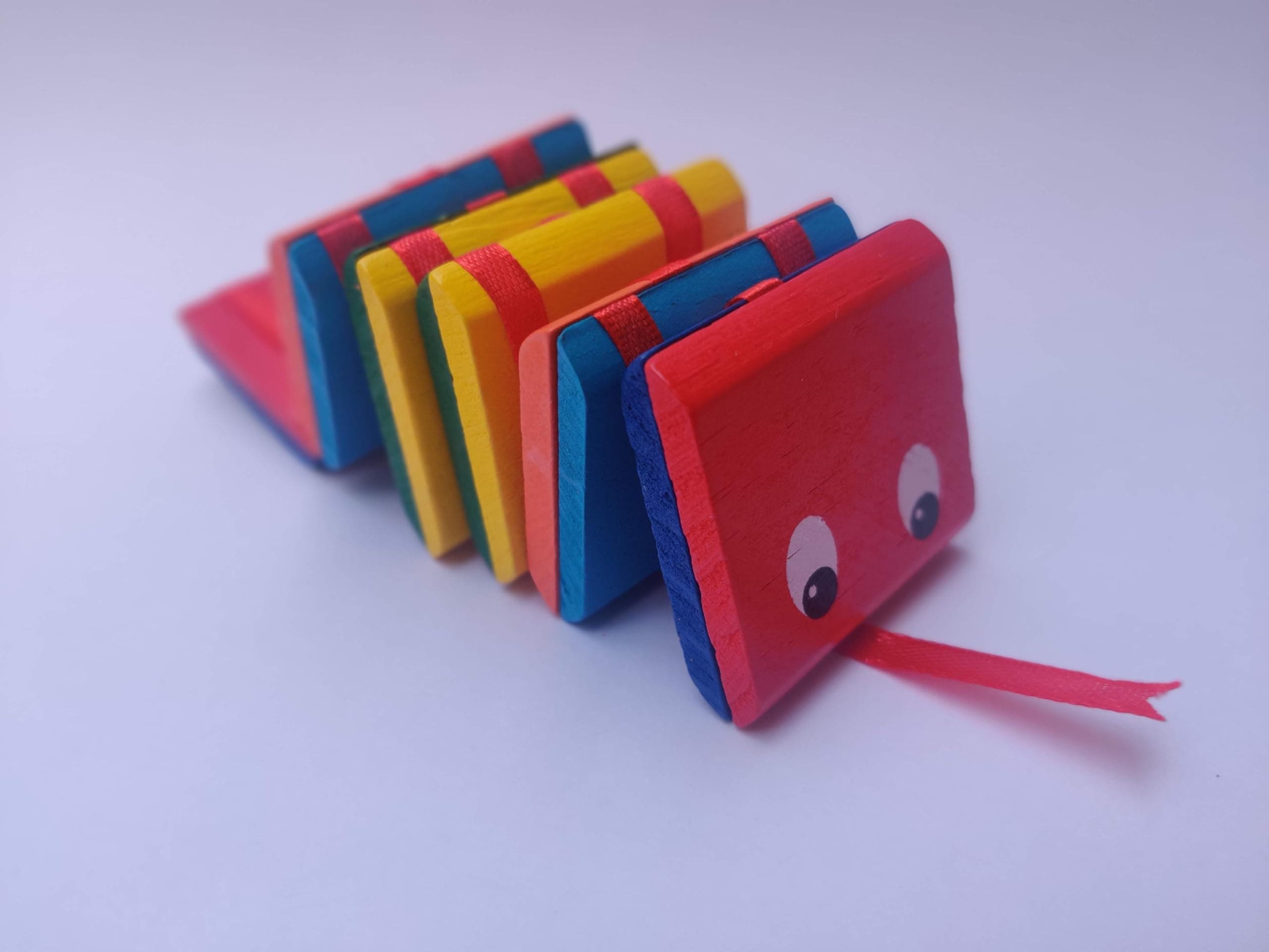 WeToyToy Unending Caterpillar Wooden Fun Fidget Toys for 5 Years Old and Above | Stress Relief Toys for Adult Anxiety Relief - Wooden Fidget Toy