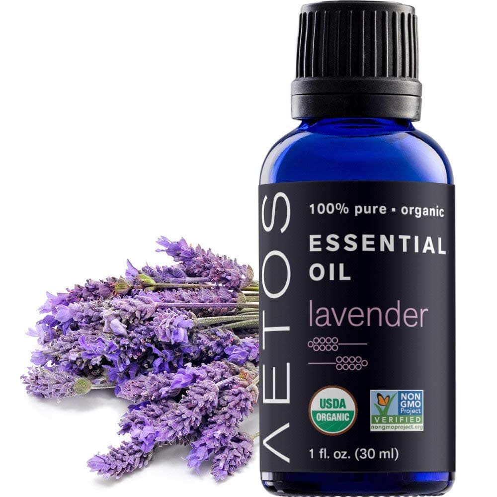Aetos Organic Lavender Oil, USDA Certified Organic Essential Oils, Non GMO, 100% Pure, Natural, Therapeutic Grade Essential Oil, Best Aromatherapy Scented-Oils for Home, Office, Personal Use - 1 Oz