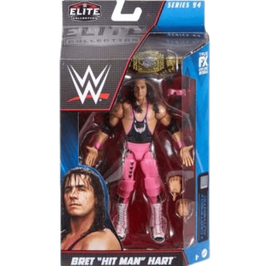 WWE Elite Collection Series 94 Bret Hart Action Figure