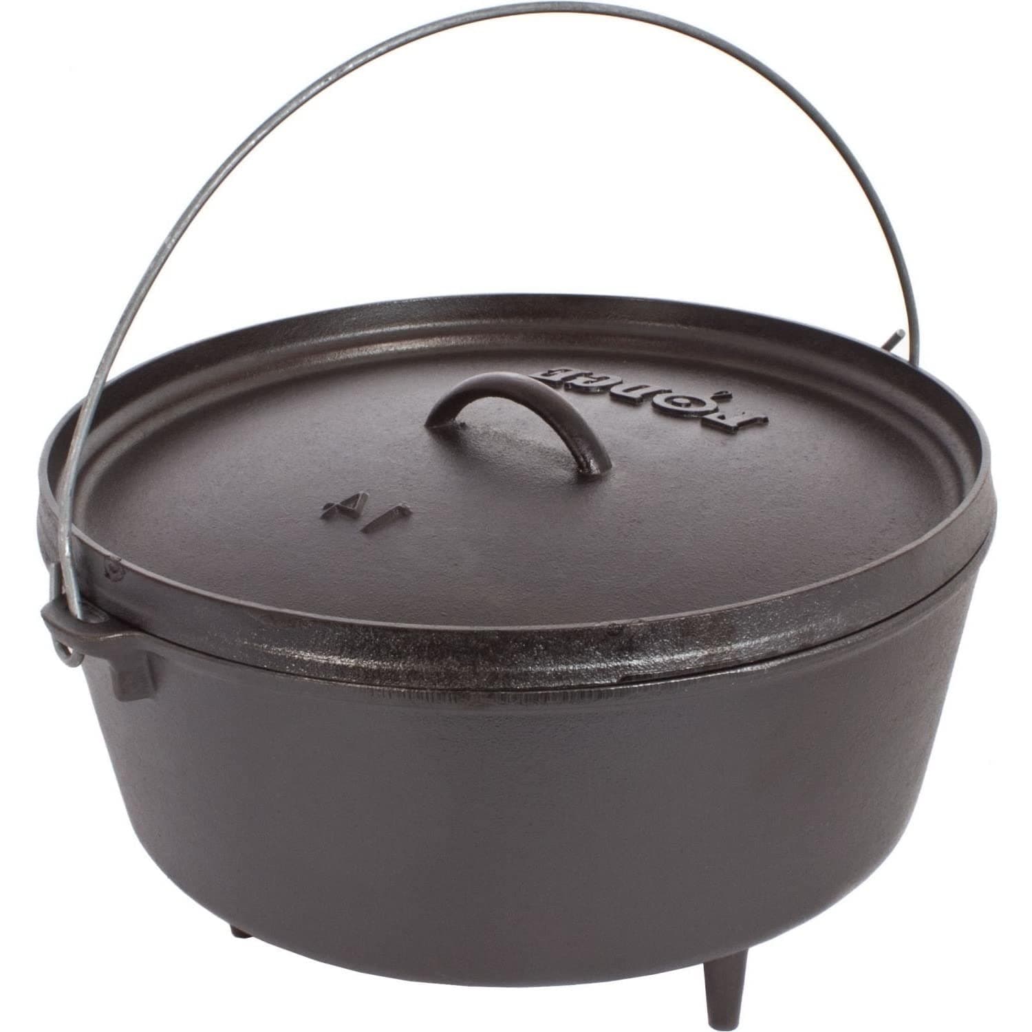 Boy Scouts of America Cast Iron Camp Dutch Oven 5-Qt Black L10DC03