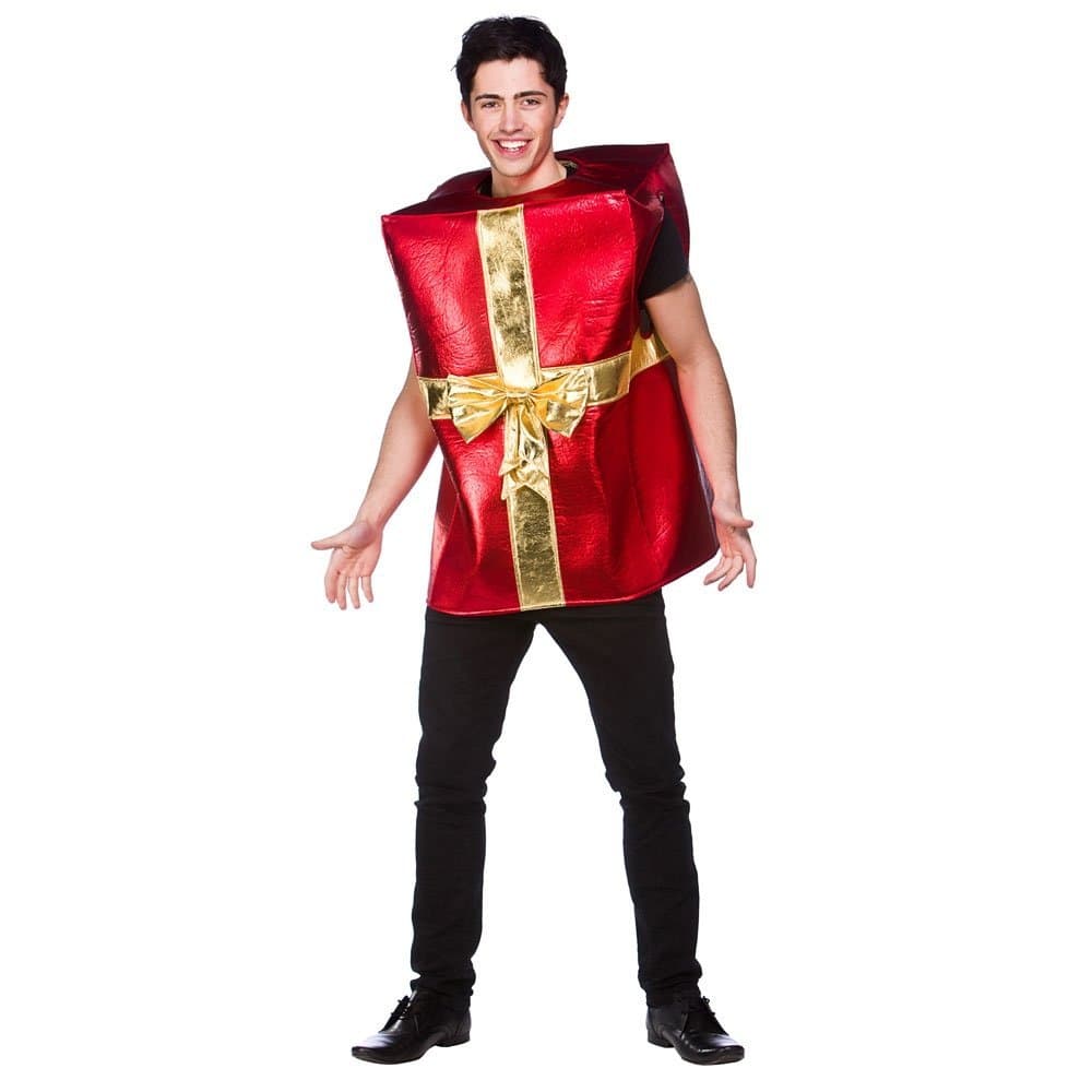 Wicked Costumes Adult Festive Christmas Parcel Fancy Dress Costume