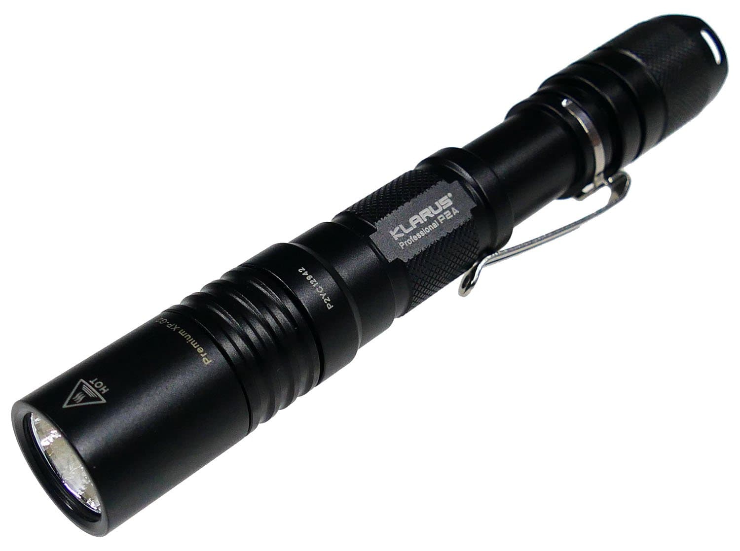 klarus P2A XP-G R5 Cree LED Flashlight, Grey