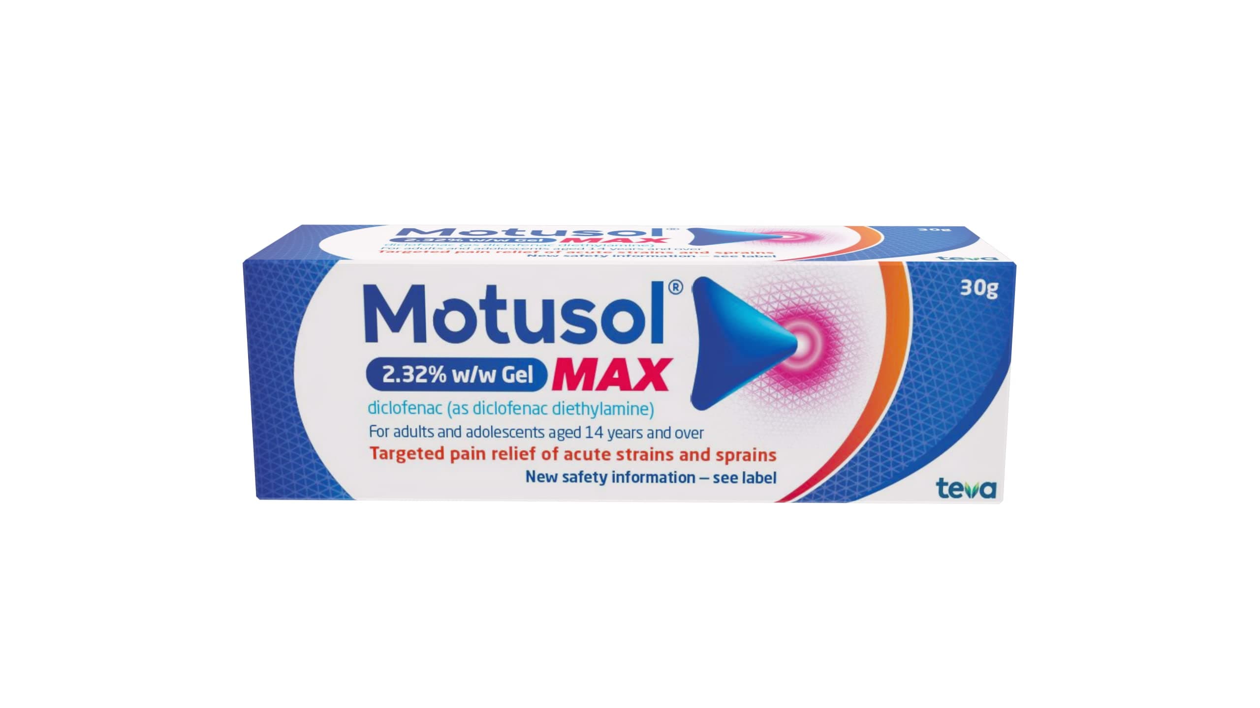 – Motusol Max 2.32% w/w Gel 30g – Targeted Pain Relief of Joints & Muscles in Acute strains & sprains
