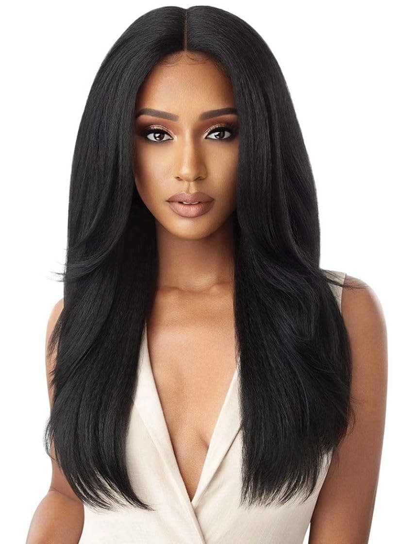Outre Neesha Soft & Natural Synthetic Swiss Lace Front Wig NEESHA 203 (1B)