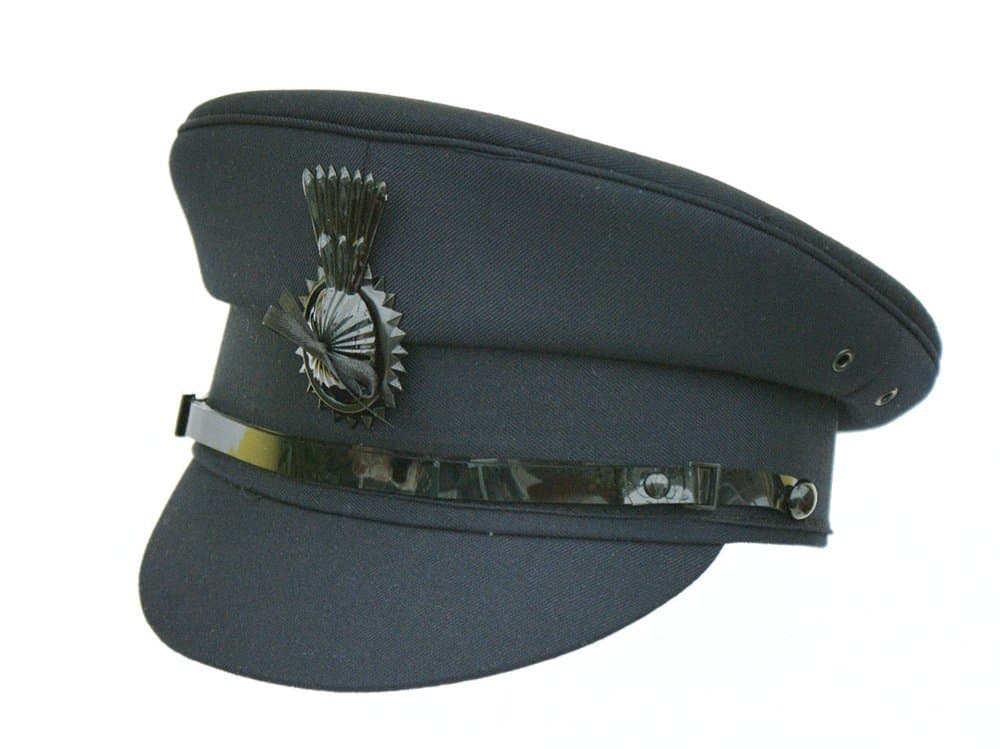 Men's Navy Formal Driver Chaffeur's Cap