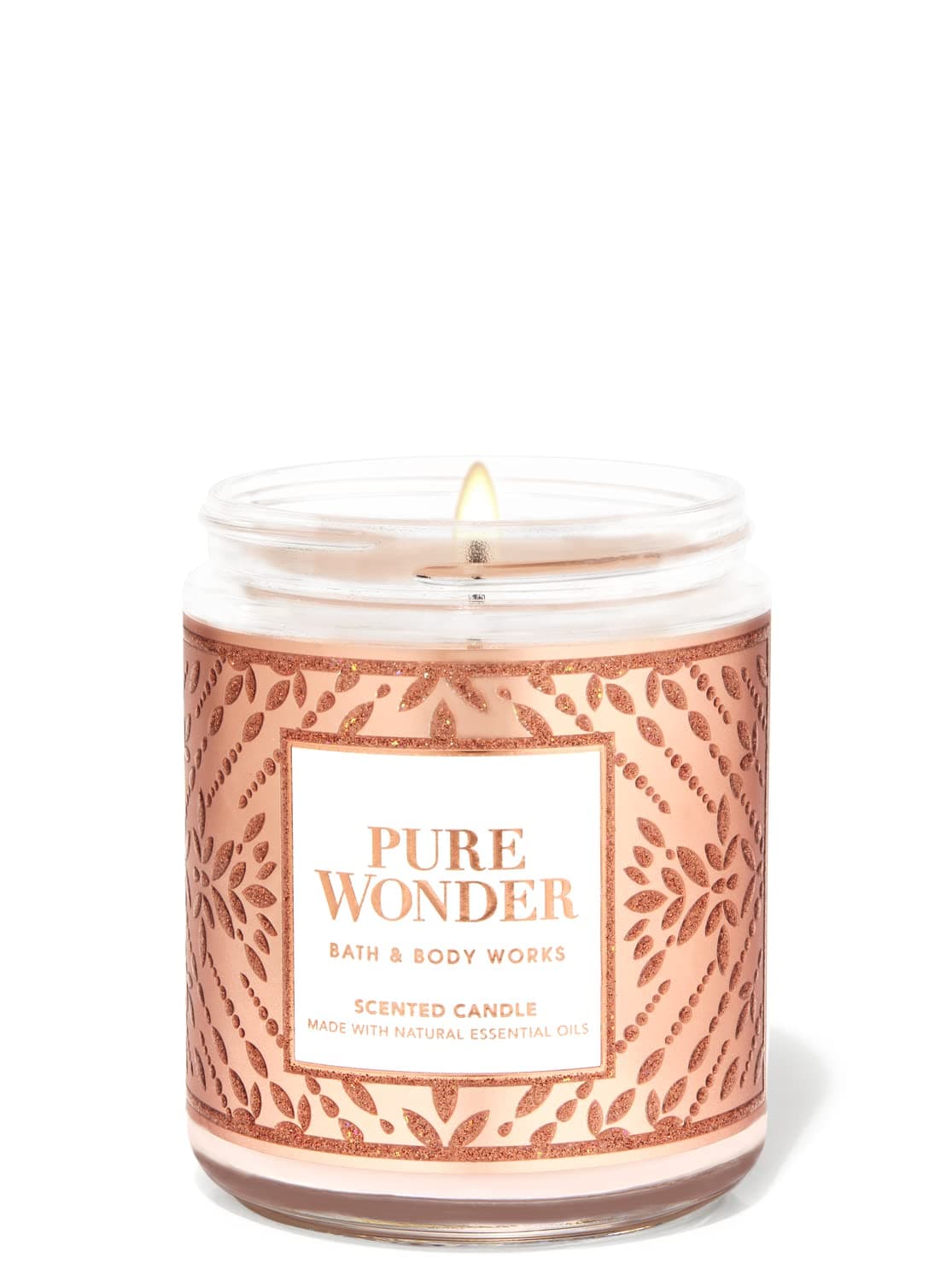 Bath & Body Works Pure Wonder Single Wick Candle 198 g
