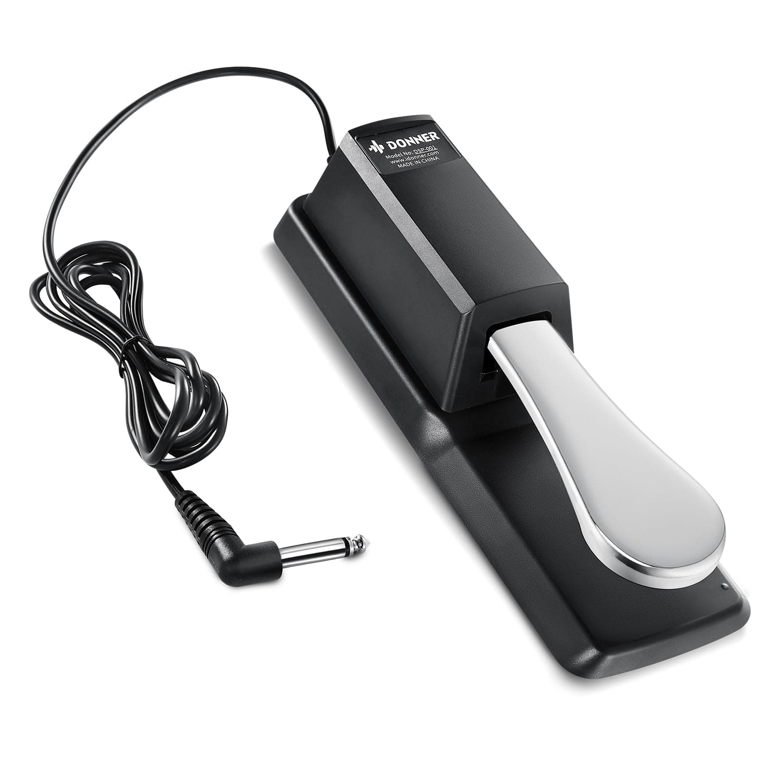 Donner DK-1 Sustain Pedal for Keyboard Digital Piano Foot Pedal