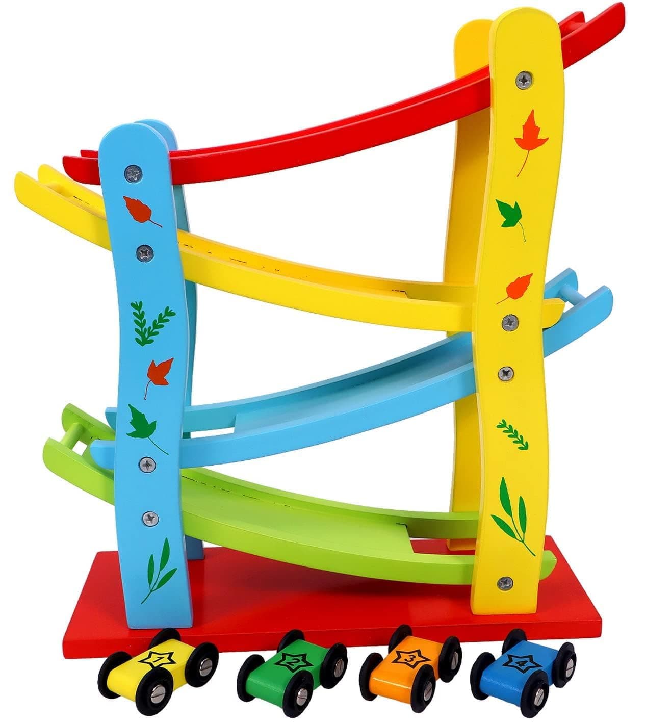 Simple Days Wooden Slippery Gliding Racer Car Toy