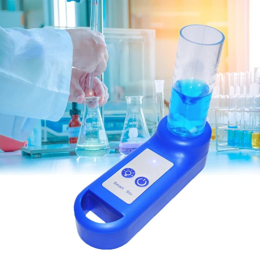 MS40 Magnetic Stirrer, Outdoor Water Test Stir Bar, Portable Magnetic Stirrer Cross for Aquarium Seawater Test Salifert Test