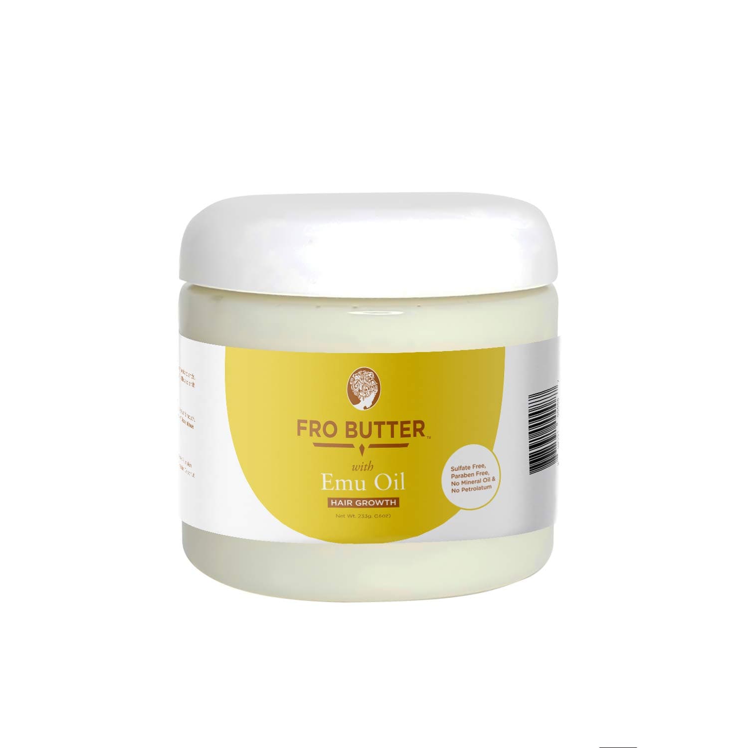 Emu Oil Hair Growth Treatment | Shea Butter, Virgin Coconut & Lavender Oil, Pumpkin Seeds & Nourishing Extracts | For Fast Hair Restoration, Split Ends, Damaged & Brittle Hair (16 Oz)