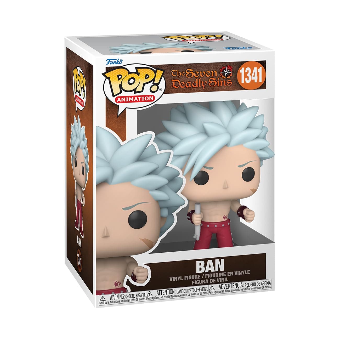Funko POP! Animation: Seven Deadly Sins - Ban - Collectable Vinyl Figure - Gift Idea - Official Merchandise - Toys for Kids & Adults - Anime Fans - Model Figure for Collectors and Display