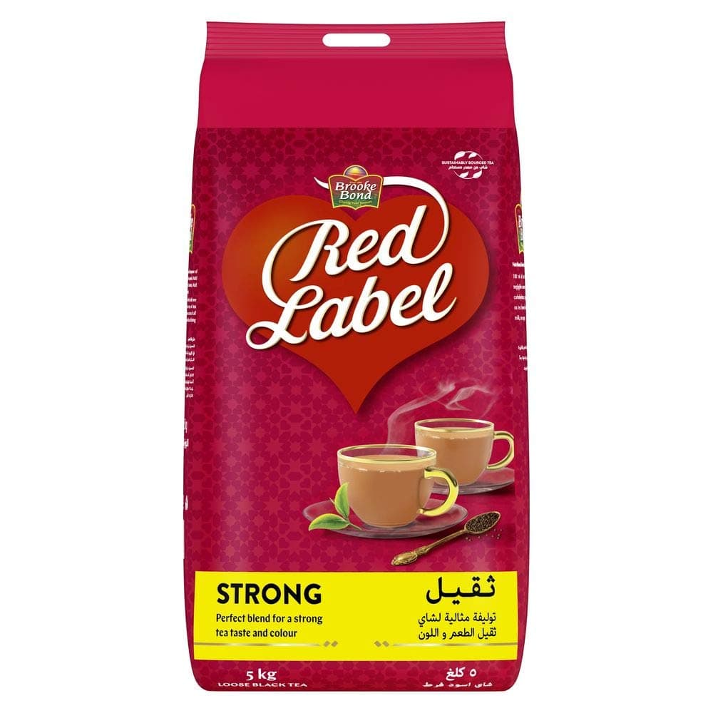 Brooke Bond Red Label Black Loose Tea, 5Kg