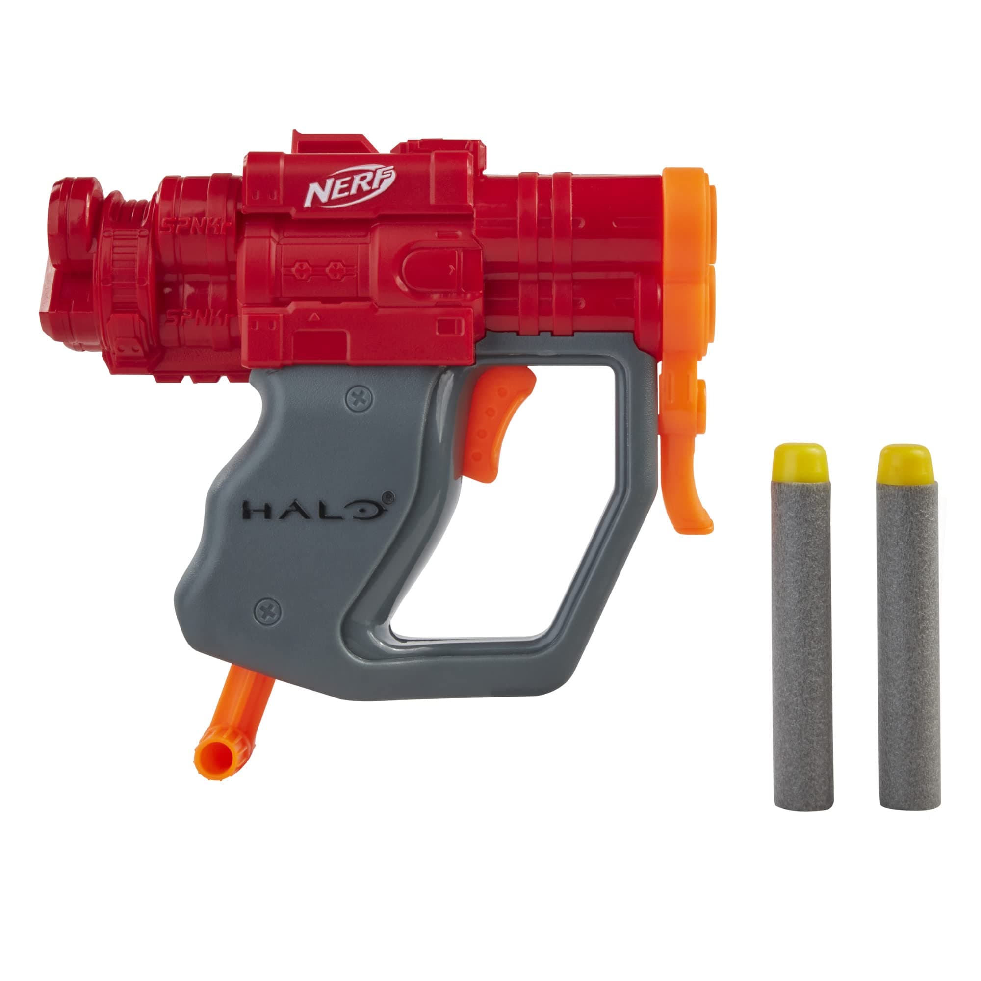 MicroShots Halo SPNKr -- Mini Dart-Firing Blaster and 2 Darts -- Collectible Blaster for Halo Video Game Fans Battlers