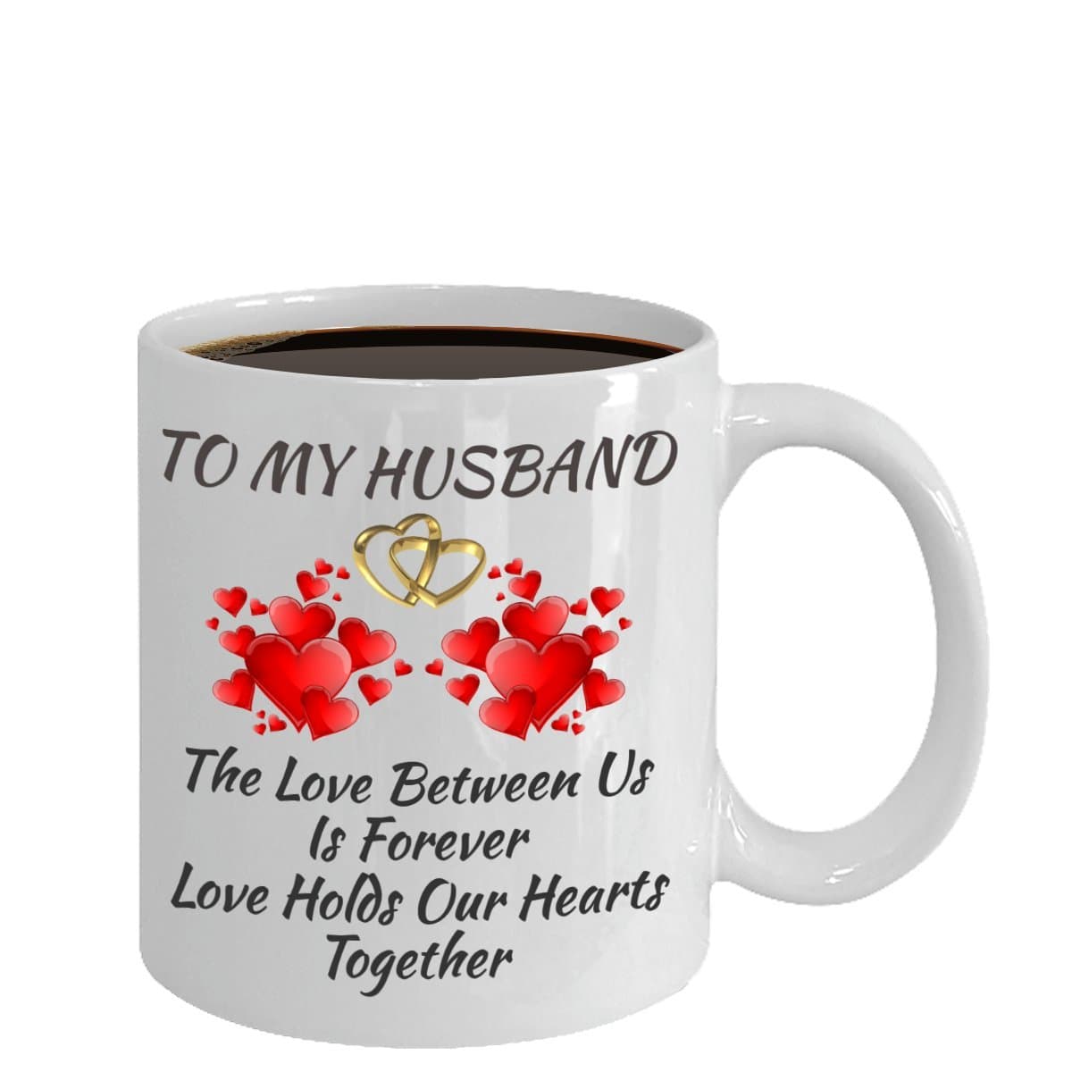 Gifts For Husband Birthday Surprise Wedding Anniversary Engagement Men Him - To My Husband Color Changing Coffee Mug - Gift For Valentine's Day Father's Day For Dad Customized