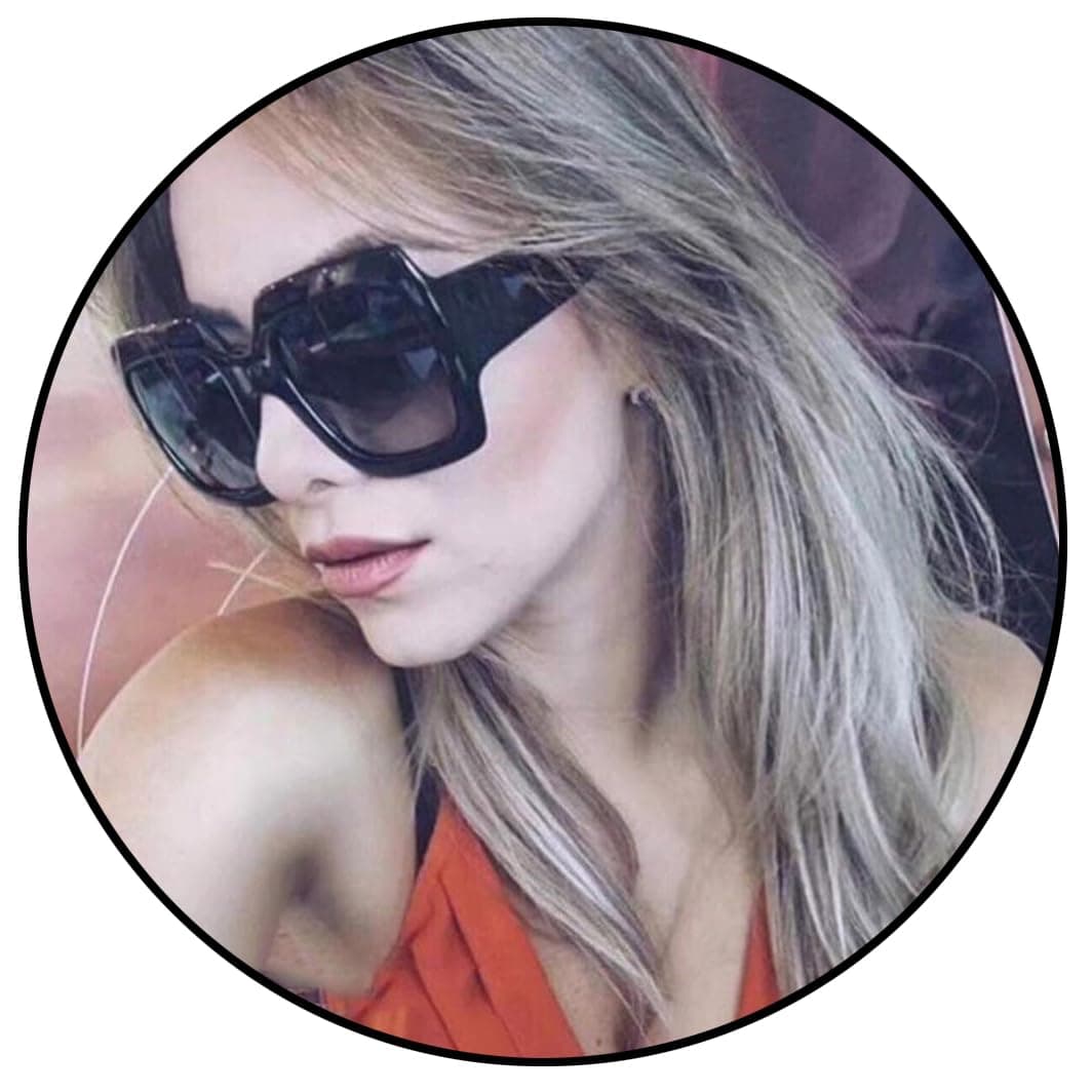 DDLBiz NEW Oversized Square Luxury Sunglasses Gradient Lens Vintage Women Fashion