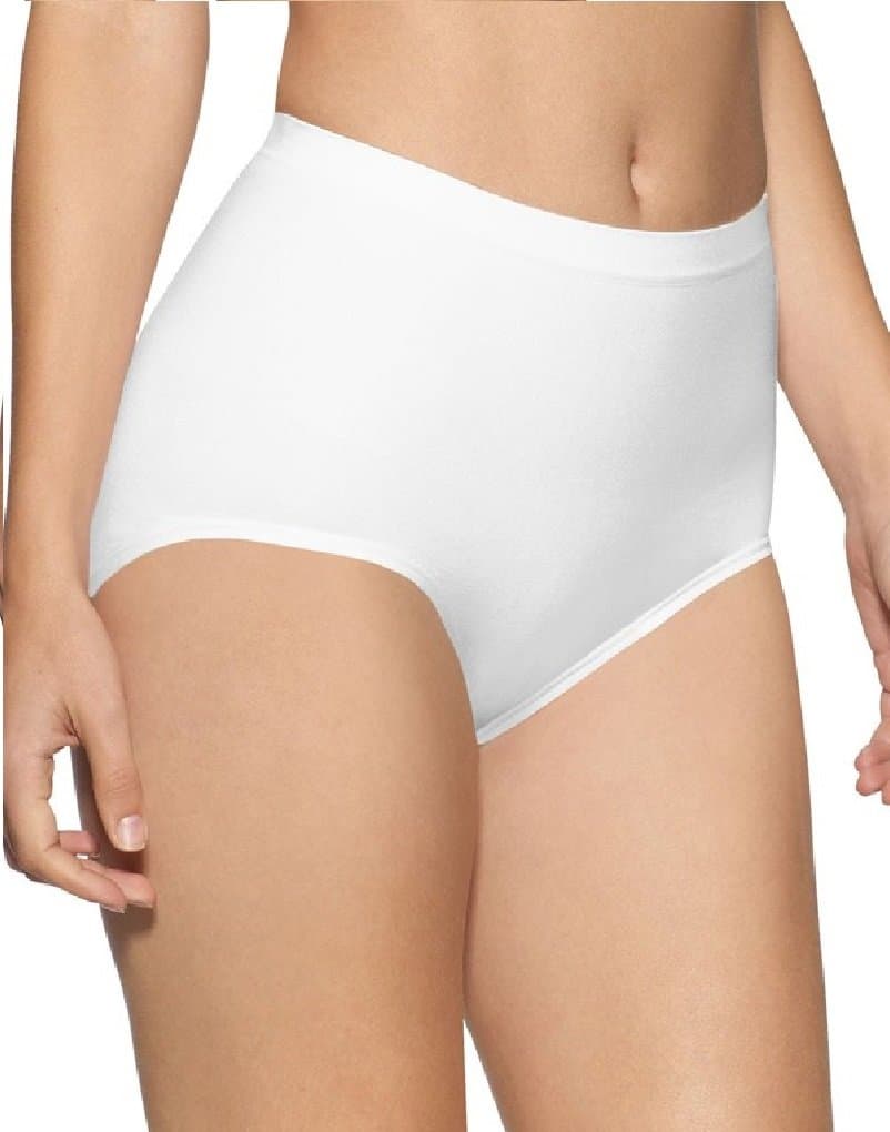 Surefit Seamless Light Control Maxi Briefs Knickers S-XXXL (8-30) Womens Ladies [Sady Trading] (XXX-LARGE - UK 28/30, WHITE)