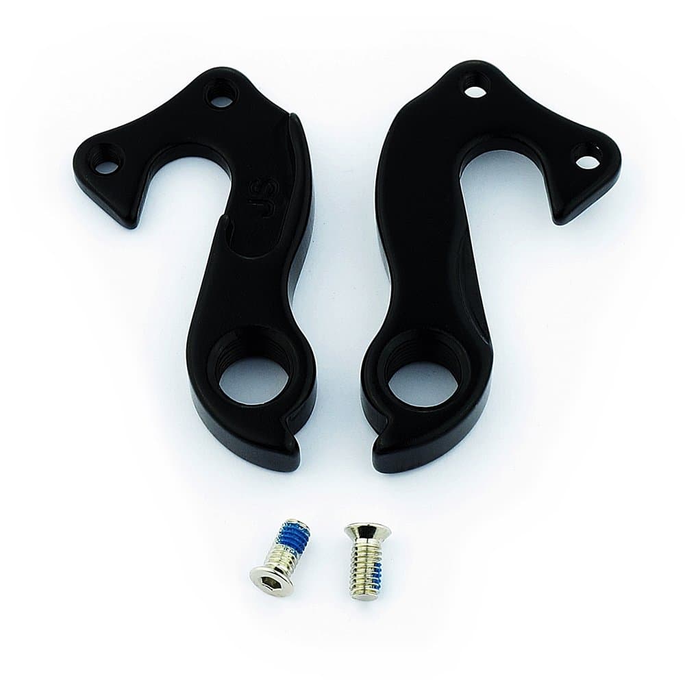 NT-HD028 Mech Gear Derailleur Hanger Dropout compatible with BOARDMAN and MBK Hanger D353 353 in SATIN BLACK incl. screw set.