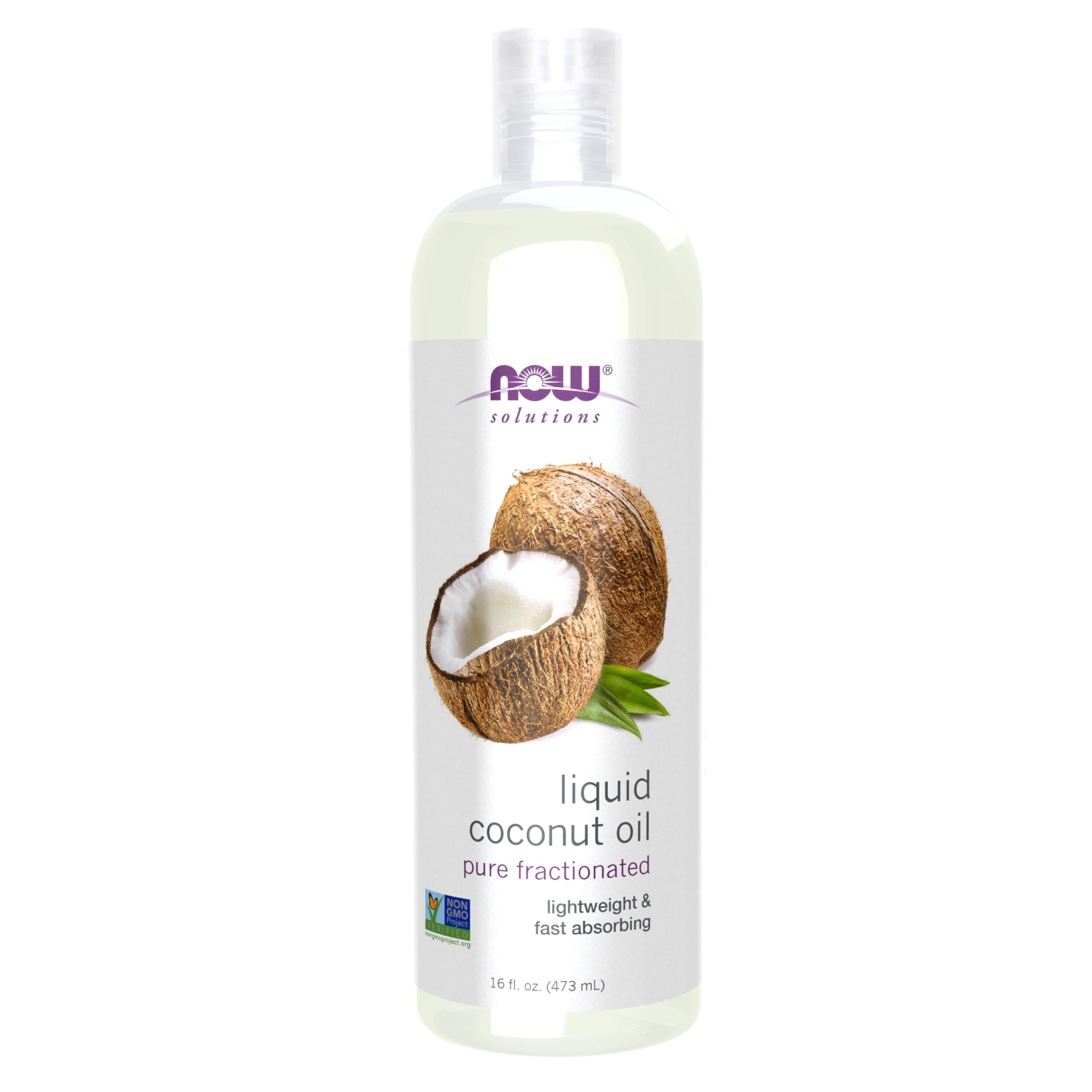 Now Foods Liquid Coconut Oil, 16.oz