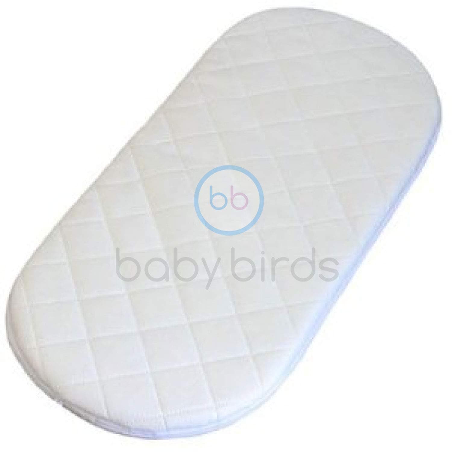 Baby Birds Replacement Safety Mattress to fit The Venicci Pram Carrycot 75 * 33 Round