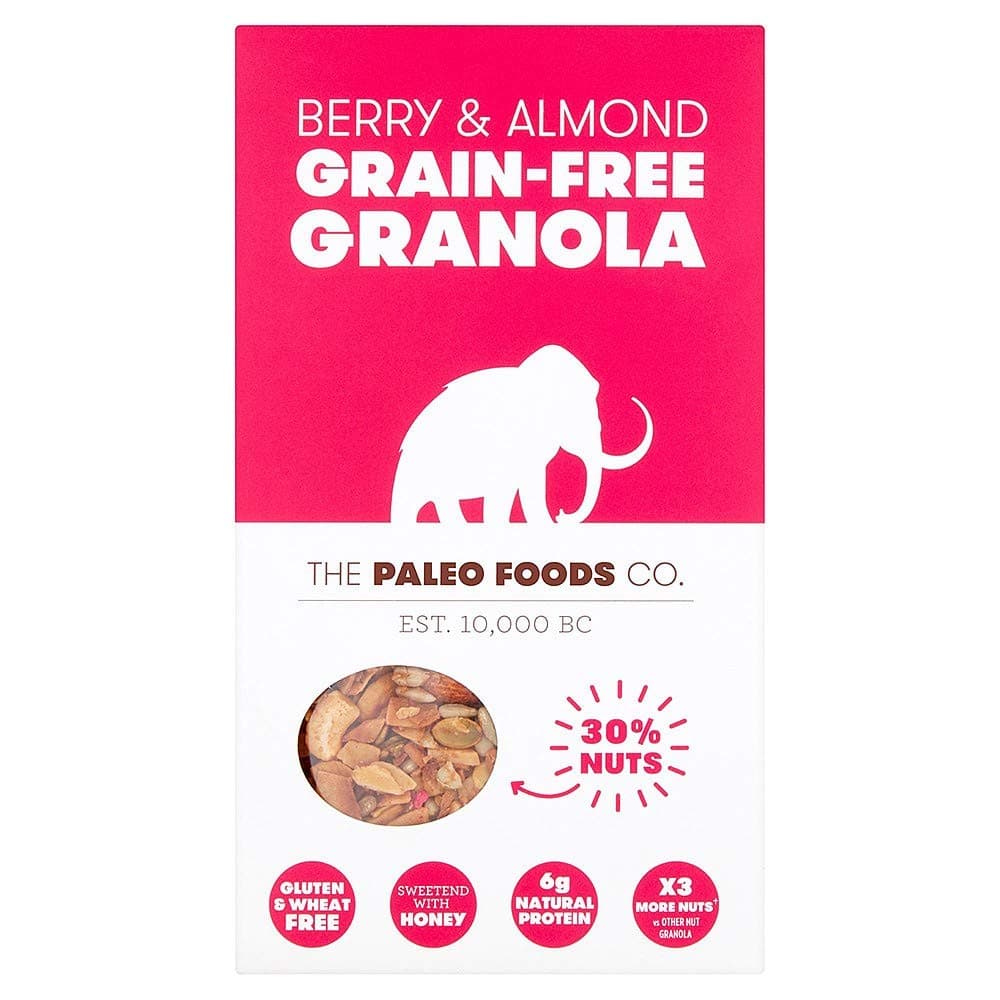 THE PALEO FOODS CO. Grain-Free Granola Berry 300g (PACK OF 1)