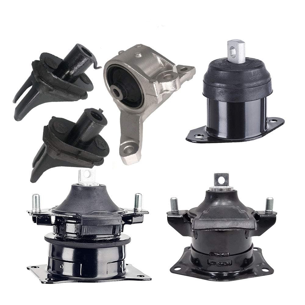 Engine Motor Mounts Compatible with 2007 2008 Acura TL 3.5L 3.2L AUTO 6pcs : A4526HY, A4591, A65025, A4566, A4599, A65022