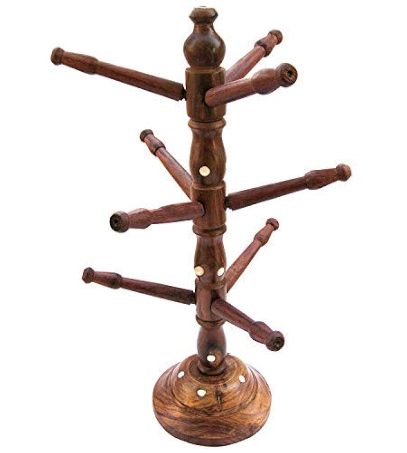 Garden of Arts Stylish Wooden Bangle Stand Gift for Christmas or Birthday to Your Loved Ones