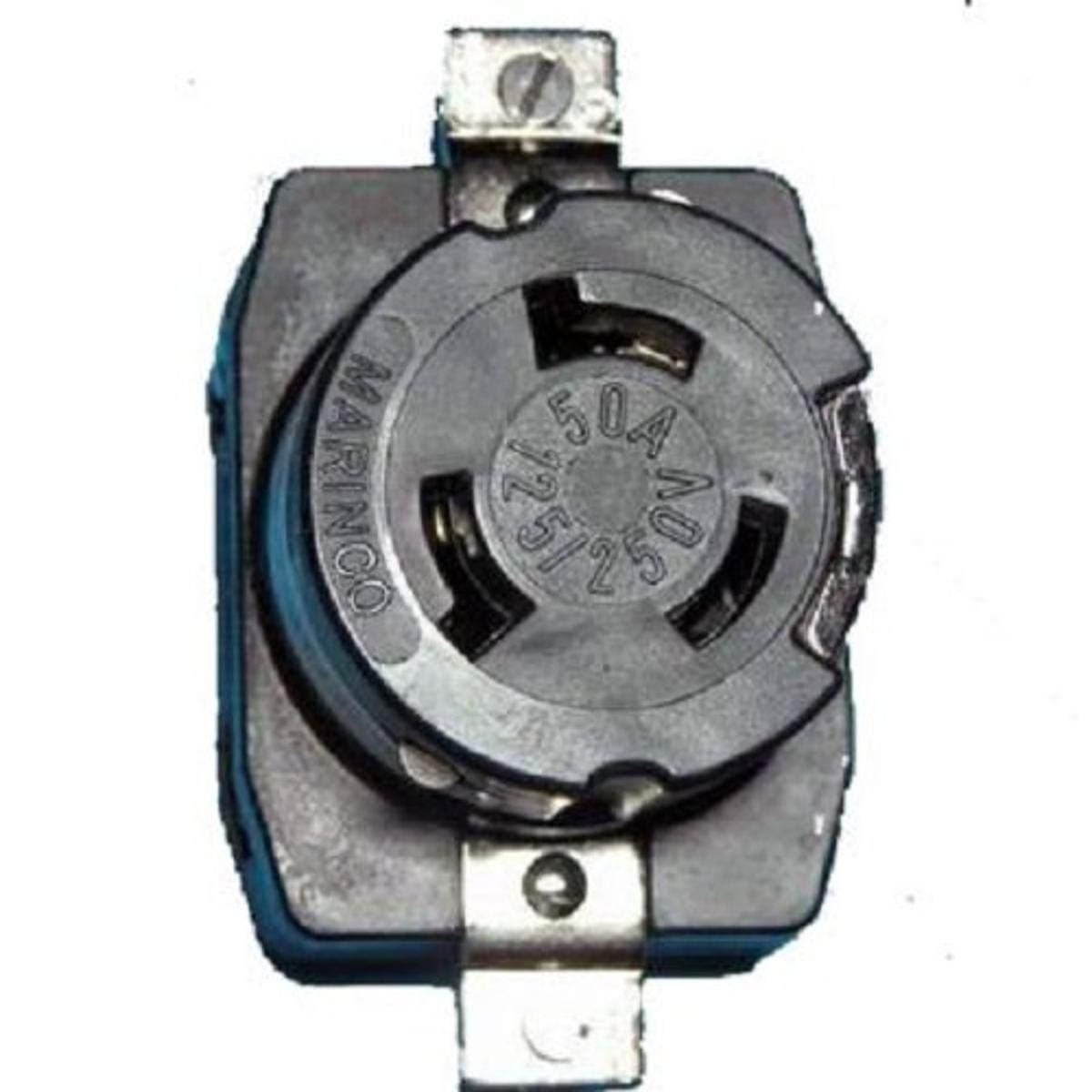 AVBcableMarinco Power Products 6369CRS.OEM.Nms Receptacle, 50 Amp, 125V/250V Master/50