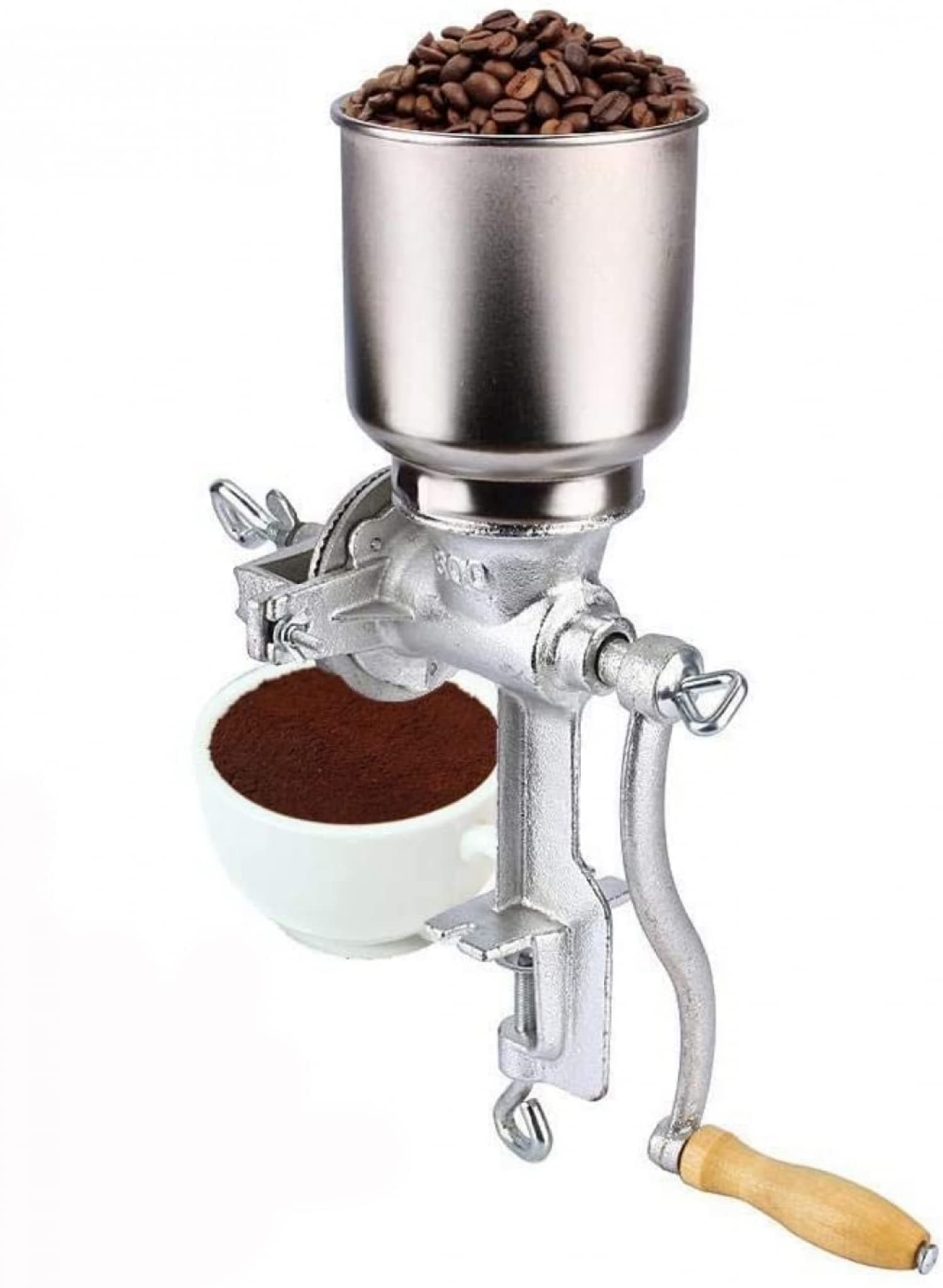 LUOYAO Manual Corn Grinder, Manual Grinder, Grain Grinder, Wheat Grain, Poppy Seed Grinder, Coffee Grinder, Nut Grinder, Household Kitchen Tool, Suitable for Household Kitchen