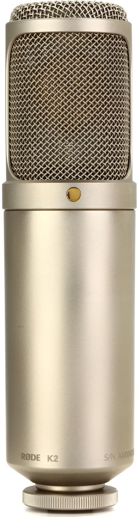 K2 Multi-Pattern Dual Condenser Valve Microphone, Silver