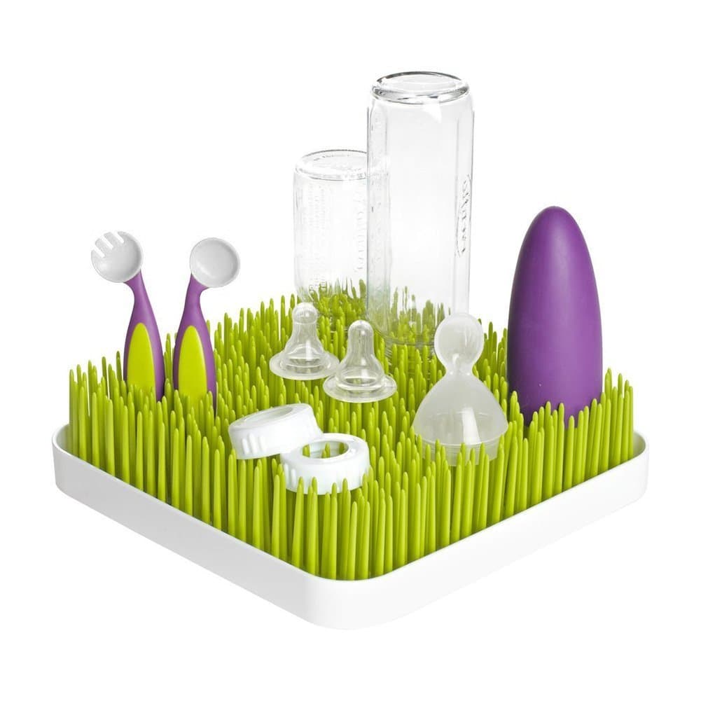 Large Baby Bottle Drying Rack Anti-Bacterial Large Grass for Kitchen Countertop