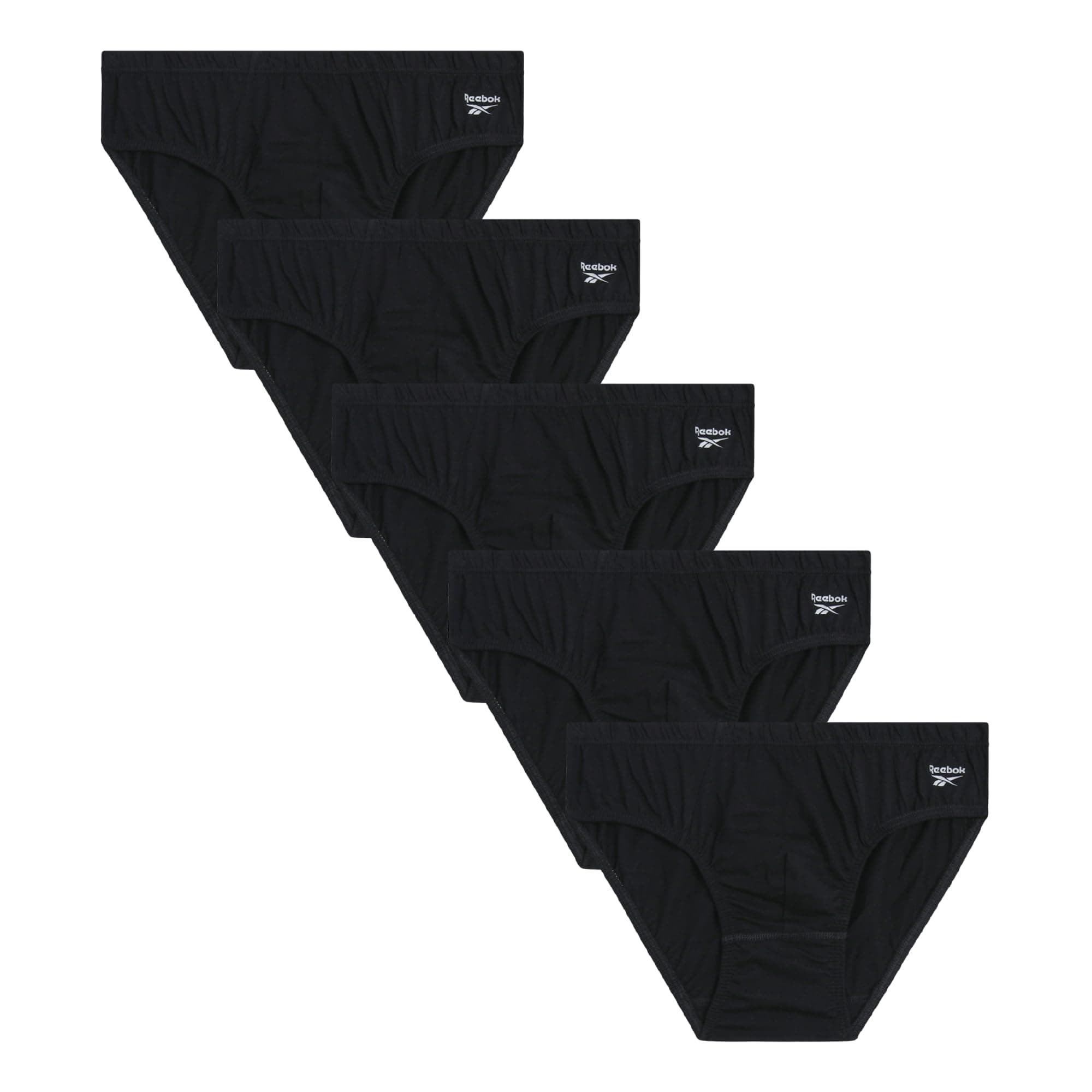 Mens Low Rise Briefs - 5 Pack Soft Cotton Mens Underwear Briefs with Supportive Contour Pouch for Everyday Wear