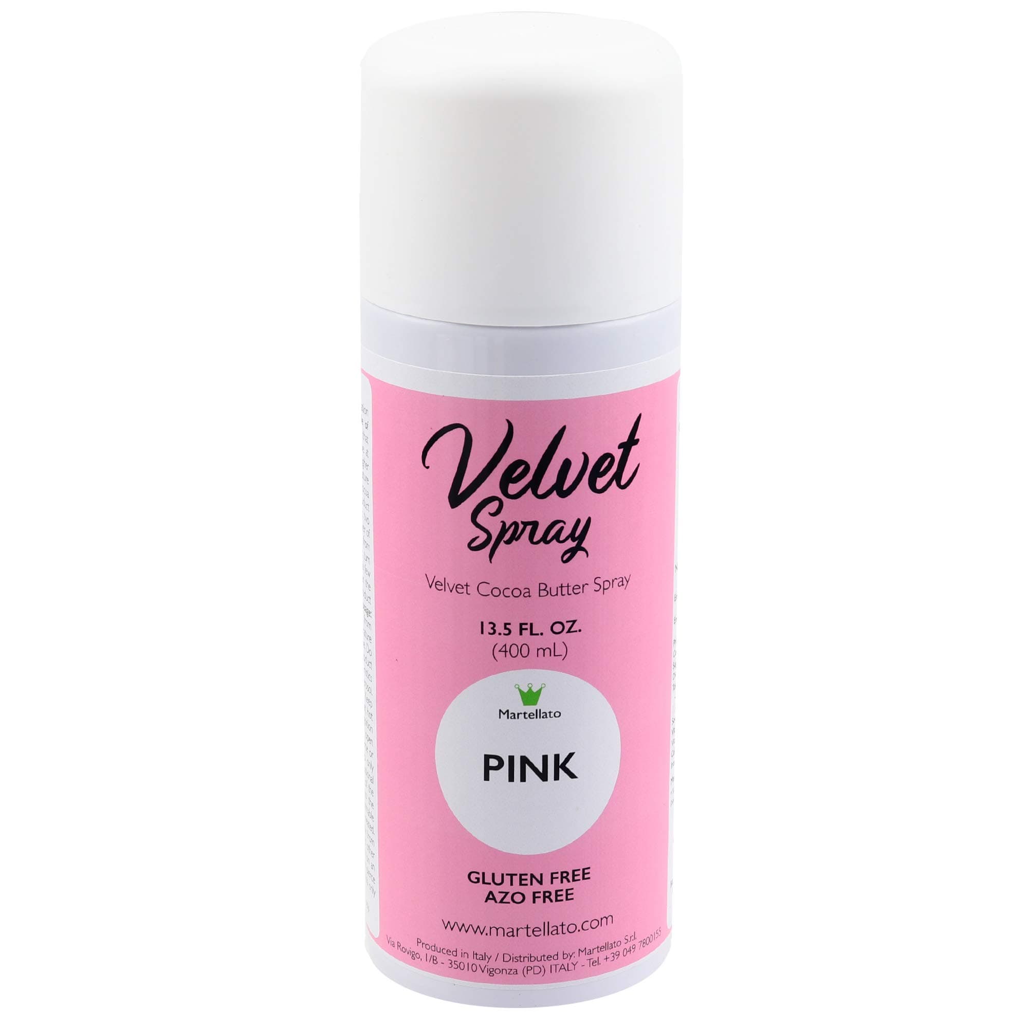 Martellato Pink Velvet Spray 13.5 Ounce (400ml)