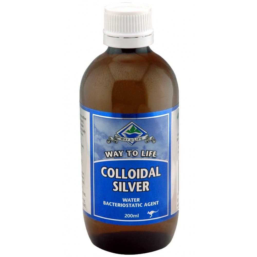 Colloidal Silver Water Bacteriostatic Agent.