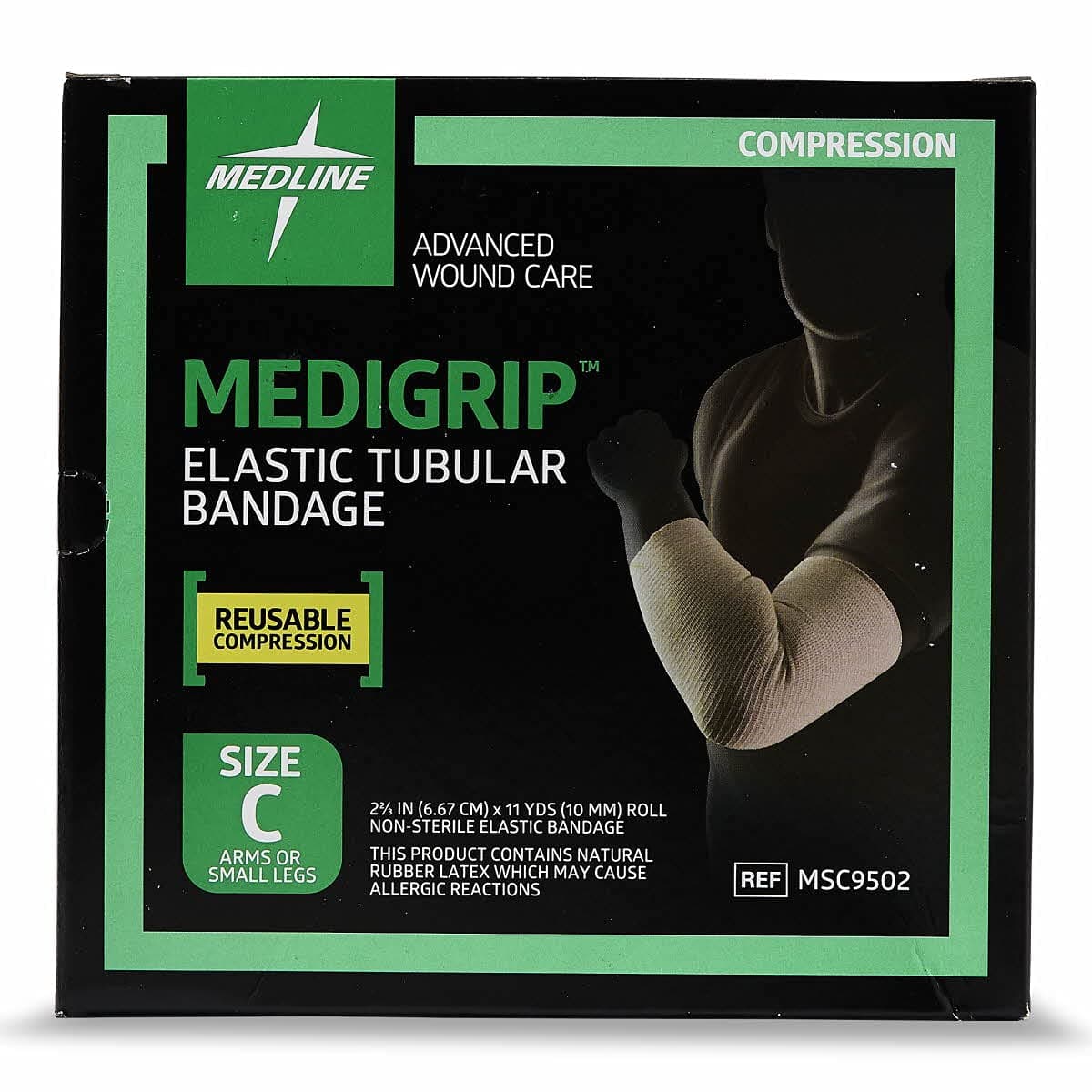 MEDLINEMSC9502 Medigrip Tubular Bandages, Size C