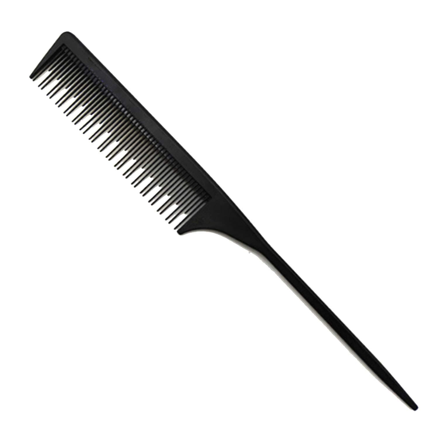 Professional Teasing Comb, Tail Comb for Root Teasing for Thin, Add Volume Fine and Normal Hair Types, Hair Comb For Women And Men, 8.75 Inches Black 5
